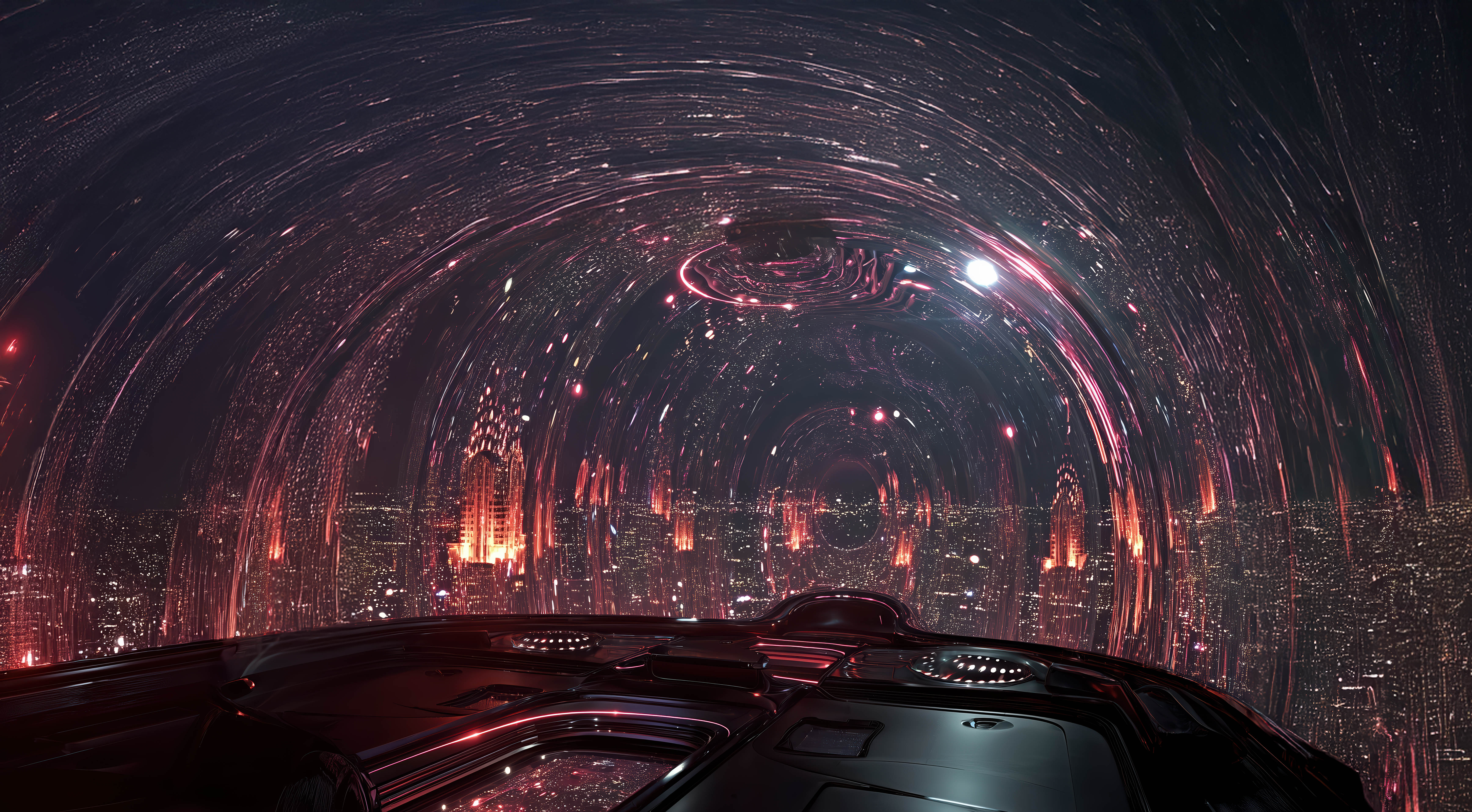 Classified Cockpits - cathedral-like cockpit interior