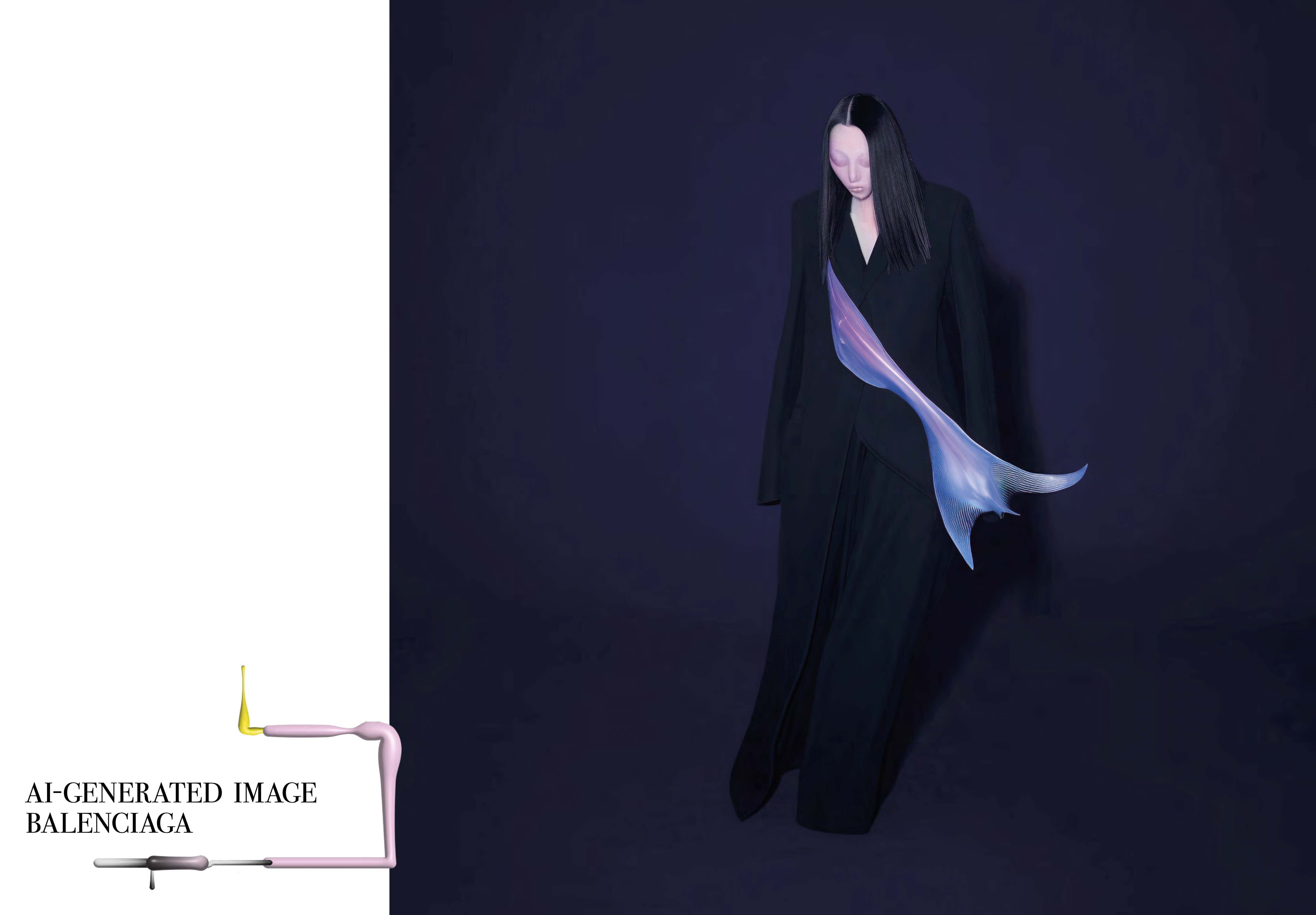 purple #40 - revolutions - ai fashion shoot