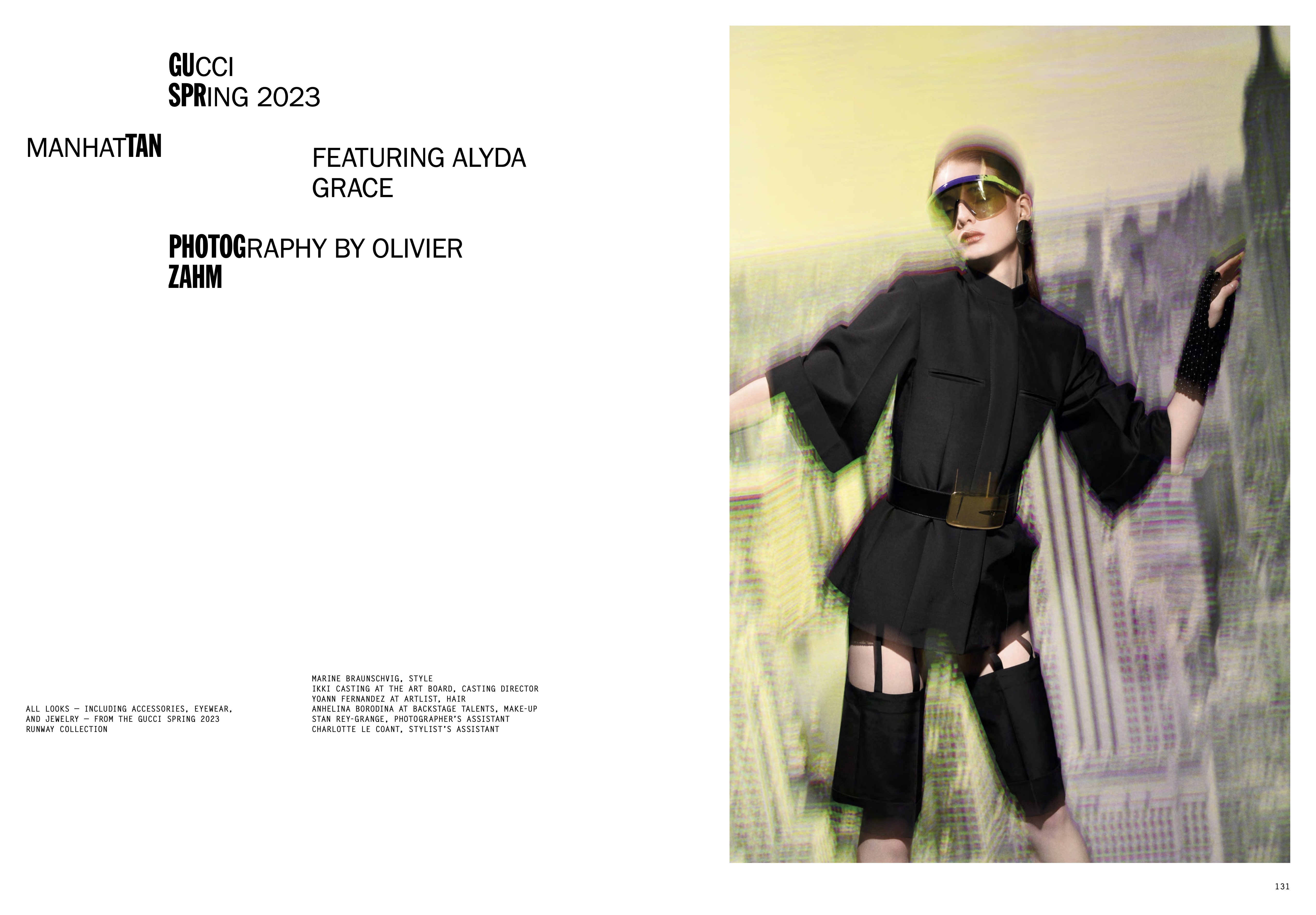 retroprojection for purple #39 gucci special for purple magazine